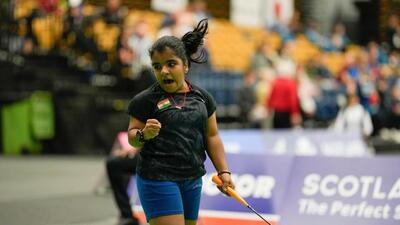 Para shuttler Nithya Sre Sivan will be chasing her biggest dream of winning a medal at Paris Paralympics. (HT Photo) Para shuttler Nithya Sre Sivan will be chasing her biggest dream of winning a medal at Paris Paralympics. (HT Photo)