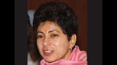 Senior Congress leader and Sirsa Lok Sabha MP Kumari Selja said the BJP is running the government on lies and slogans. (HT Photo)