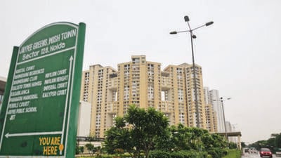 Suraksha Group will infuse around ₹8,000 crore to complete and deliver these 20,000 apartments in the next two to three years. (Virendra Singh Gosain/HT PHOTO) Suraksha Group will infuse around ₹8,000 crore to complete and deliver these 20,000 apartments in the next two to three years. (Virendra Singh Gosain/HT PHOTO)