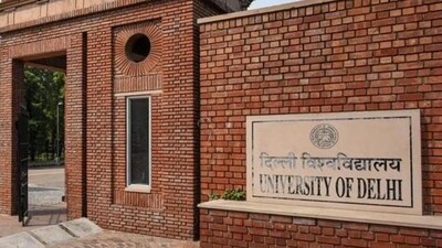 Delhi University (DU) said it has accepted a report on the alleged irregularities in 12 of its colleges fully funded by the Delhi government and will submit the findings to the government. (File Photo) Delhi University (DU) said it has accepted a report on the alleged irregularities in 12 of its colleges fully funded by the Delhi government and will submit the findings to the government. (File Photo)