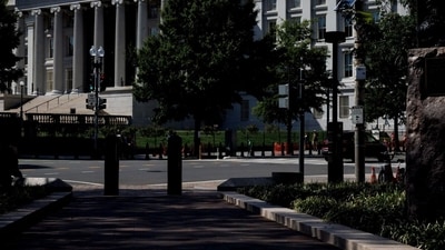 The US Treasury Department in Washington, DC, US. (Bloomberg) The US Treasury Department in Washington, DC, US. (Bloomberg)