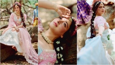 Tamannaah Bhatia's recent fashion campaign with Karan Torani has been making waves on social media. Dressed as a modern-day Radha, she exudes ethereal elegance with pastel colours, floral details, and dewy makeup. Her dreamy appearance is winning hearts everywhere. Let's dive into her breathtaking look and gather some style inspiration! (Instagram/@tamannaahspeaks) Tamannaah Bhatia's recent fashion campaign with Karan Torani has been making waves on social media. Dressed as a modern-day Radha, she exudes ethereal elegance with pastel colours, floral details, and dewy makeup. Her dreamy appearance is winning hearts everywhere. Let's dive into her breathtaking look and gather some style inspiration! (Instagram/@tamannaahspeaks)