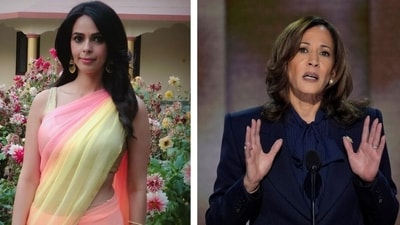 Mallika Sherawat reacted to her old Kamala Harris tweet and said women politicians are rare in India. Mallika Sherawat reacted to her old Kamala Harris tweet and said women politicians are rare in India.