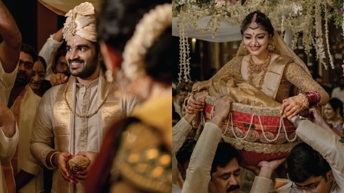 Kiran Abbavaram and Rahasya Gorak got married in a traditional ceremony. Kiran Abbavaram and Rahasya Gorak got married in a traditional ceremony.