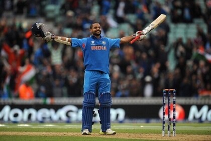 The first ODI century (Getty) The first ODI century (Getty)