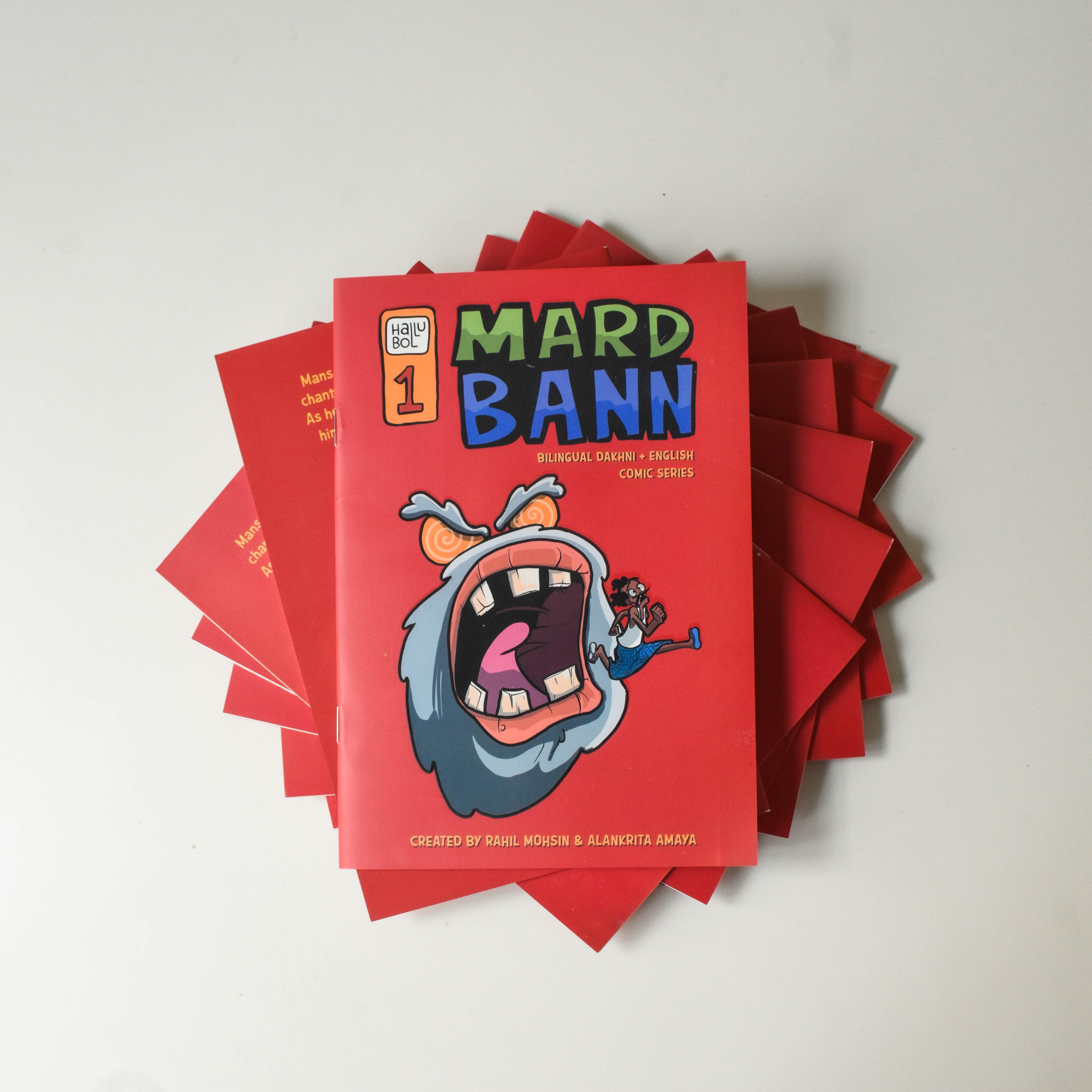 Mard Bann (2023), by Rahil Mohsin and Alankrita Amaya is a bilingual comic, and an ode to the beta man and the power of self-acceptance. Mard Bann (2023), by Rahil Mohsin and Alankrita Amaya is a bilingual comic, and an ode to the beta man and the power of self-acceptance.