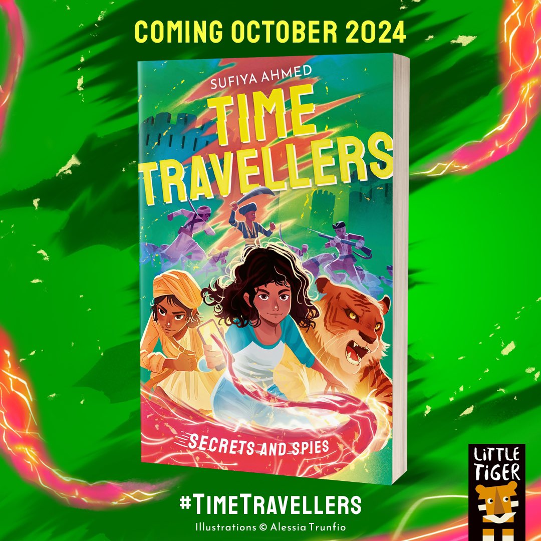 “Ahmed’s new series, Time Travellers, follows three children, Suhana, Mia and Ayaan, as they go back in time to witness moments in history that are not very well known.” “Ahmed’s new series, Time Travellers, follows three children, Suhana, Mia and Ayaan, as they go back in time to witness moments in history that are not very well known.”