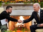 Joe Biden, in call with Zelenskyy, reaffirmed Washington's support, which the White House called "unwavering", for Ukraine in its war with Russia. Joe Biden, in call with Zelenskyy, reaffirmed Washington's support, which the White House called "unwavering", for Ukraine in its war with Russia.