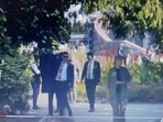  The sleuths of Special Protection Group (SPG) deployed the bullet-resistant shields to protect PM Modi