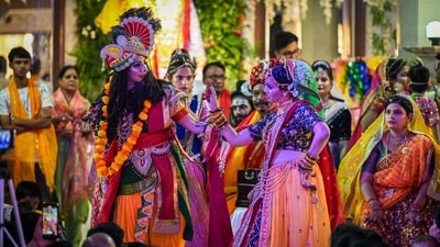 Maha raas is a crucial part of the Krishna Janmashtami, which will be celebrated on August 26 this year. (Representational Image) Maha raas is a crucial part of the Krishna Janmashtami, which will be celebrated on August 26 this year. (Representational Image)