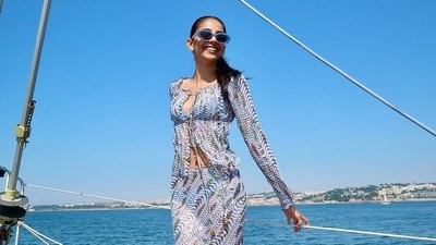 Banita Sandhu is giving fans major vacation envy with her recent trip to Portugal. See all the fresh photos she posted on Instagram with the caption, "Portu-gals." The actor was in Lisbon. (All pics: Instagram/Banita Sandhu) Banita Sandhu is giving fans major vacation envy with her recent trip to Portugal. See all the fresh photos she posted on Instagram with the caption, "Portu-gals." The actor was in Lisbon. (All pics: Instagram/Banita Sandhu)