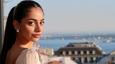 Banita Sandhu, who made her Bollywood debut with the 2018 film October, posed in stunning settings across Lisbon in the pictures. She wore an ivory outfit and looked straight into the camera in a photo. Banita Sandhu, who made her Bollywood debut with the 2018 film October, posed in stunning settings across Lisbon in the pictures. She wore an ivory outfit and looked straight into the camera in a photo.
