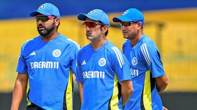India captain Rohit Sharma and coach Gautam Gambhir. (AFP) India captain Rohit Sharma and coach Gautam Gambhir. (AFP)