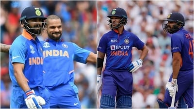 Shikhar Dhawan formed a formidable Indian top-3 alongside Virat Kohli and Rohit Sharma (Files) Shikhar Dhawan formed a formidable Indian top-3 alongside Virat Kohli and Rohit Sharma (Files)