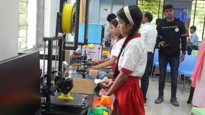 New community STEM tinkering centre Kalpakghar inaugurated at Pimpri Chinchwad Science Parkaims to promote related education in schools. (HT) New community STEM tinkering centre Kalpakghar inaugurated at Pimpri Chinchwad Science Parkaims to promote related education in schools. (HT)
