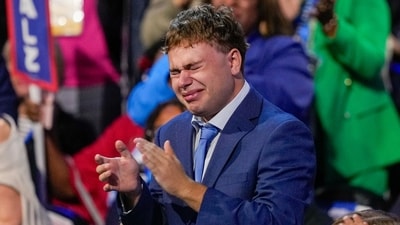 Gus Walz, who has ADHD and a nonverbal learning disorder, won the netizens' hearts for expressing his emotion and love for his dad, Tim Walz. Before understanding the full scope of his infirmities, several people mocked his emotions as “cringe-worthy.” (AP) Gus Walz, who has ADHD and a nonverbal learning disorder, won the netizens' hearts for expressing his emotion and love for his dad, Tim Walz. Before understanding the full scope of his infirmities, several people mocked his emotions as “cringe-worthy.” (AP)