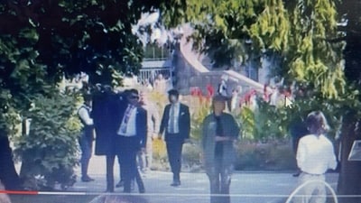 The sleuths of Special Protection Group (SPG) deployed the bullet-resistant shields to protect PM Modi