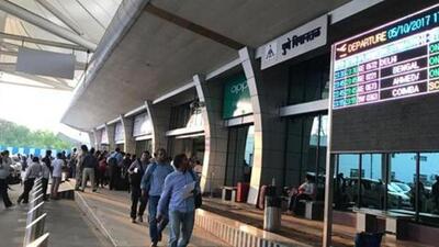 Six mobile automated external defibrillator (AED) machines have been installed at the new airport terminal building along with a medical emergency room to cater to flyers. (HT FILE)