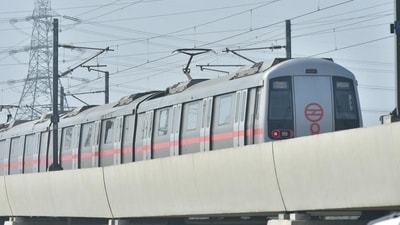 The Red Line spans from Rithala in Delhi to New Bus Adda in Ghaziabad, Uttar Pradesh. (HT Photo) The Red Line spans from Rithala in Delhi to New Bus Adda in Ghaziabad, Uttar Pradesh. (HT Photo)