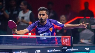 Indian paddler Sathiyan Gnanasekaran Indian paddler Sathiyan Gnanasekaran