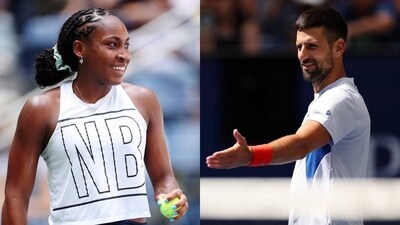 Defending champions Coco Gauff and Novak Djokovic Defending champions Coco Gauff and Novak Djokovic