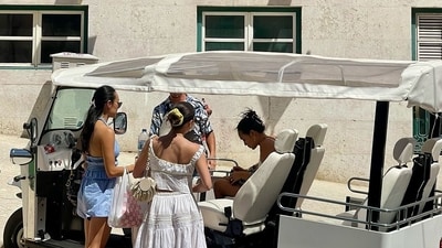 Apart from all her solo travel photos, Banita Sandhu posted a candid shot of her girl gang. She was joined by a couple of girlfriends on the Portugal trip. Apart from all her solo travel photos, Banita Sandhu posted a candid shot of her girl gang. She was joined by a couple of girlfriends on the Portugal trip.