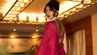 Priyanka Chopra arrived in Mumbai to attend her brother's wedding festivities. Priyanka Chopra arrived in Mumbai to attend her brother's wedding festivities.