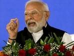 Prime Minister Narendra Modi speaks during 'Lakhpati Didi Sammelan', in Jalgaon.