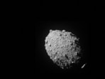 Asteroid moon Dimorphos as seen by the DART spacecraft which completely changed its orbit. NASA/Johns Hopkins APL/Handout via REUTERS    