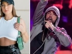 Eminem’s daughter Hailie Jade reveals how she feels while listening to her dad's songs (hailiejade/Instagram, AP/PTI) Eminem’s daughter Hailie Jade reveals how she feels while listening to her dad's songs (hailiejade/Instagram, AP/PTI)