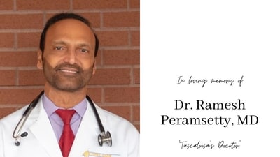 Dr, Ramesh Peramsetty was shot and killed in Alabama on Friday (Facebook/ Crimson Care Network) Dr, Ramesh Peramsetty was shot and killed in Alabama on Friday (Facebook/ Crimson Care Network)