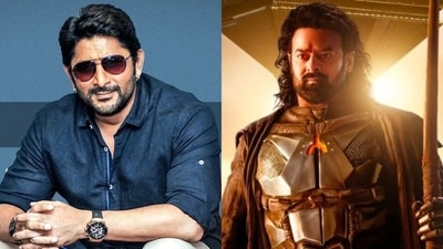 Arshad Warsi recently said he thought Prabhas looked like a 'joker' in Kalki 2898 AD. Arshad Warsi recently said he thought Prabhas looked like a 'joker' in Kalki 2898 AD.