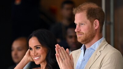 Prince Harry and Meghan Markle advised not to take sides in ‘polarised’ race for White House (Photo by RAUL ARBOLEDA / AFP) (AFP) Prince Harry and Meghan Markle advised not to take sides in ‘polarised’ race for White House (Photo by RAUL ARBOLEDA / AFP) (AFP)