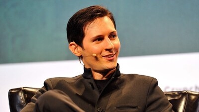 Pavel Durov, CEO and co-founder of Telegram (AFP)