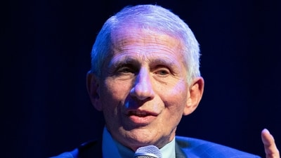 Anthony Fauci was hospitalised after contracting West Nile virus this month ( AP Photo/Jose Luis Magana, File) (AP) Anthony Fauci was hospitalised after contracting West Nile virus this month ( AP Photo/Jose Luis Magana, File) (AP)