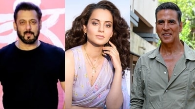 Kangana Ranaut spoke about Salman Khan and Akshay Kumar. Kangana Ranaut spoke about Salman Khan and Akshay Kumar.