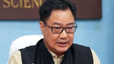 Union minister of parliamentary affairs and minority affairs Kiren Rijiju (File Photo) (File) Union minister of parliamentary affairs and minority affairs Kiren Rijiju (File Photo) (File)