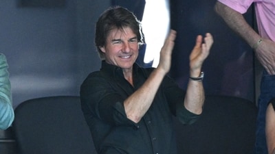US actor Tom Cruise at the Paris 2024 Olympic Games in July, 2024. (File Photo/AFP) US actor Tom Cruise at the Paris 2024 Olympic Games in July, 2024. (File Photo/AFP)