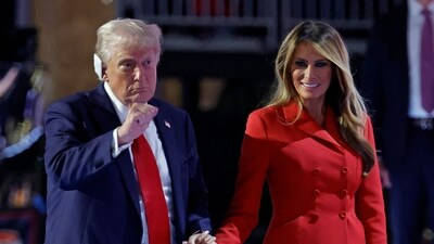 Donald Trump urges people to buy Melania's memoir if they are ‘ready for the truth’ (Photo by KAMIL KRZACZYNSKI / AFP) (AFP) Donald Trump urges people to buy Melania's memoir if they are ‘ready for the truth’ (Photo by KAMIL KRZACZYNSKI / AFP) (AFP)