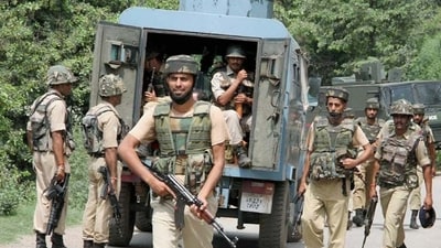Security forces in Jammu and Kashmir (File Photo) Security forces in Jammu and Kashmir (File Photo)