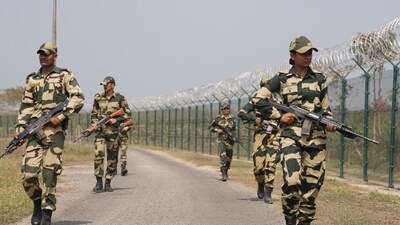 The suspected Pakistani national was arrested from the Naya Taal border post under the Sedwa police station area in Barmer. (BSF | Twitter| Representational) The suspected Pakistani national was arrested from the Naya Taal border post under the Sedwa police station area in Barmer. (BSF | Twitter| Representational)