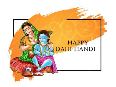 Happy Dahi Handi 2024: Happy Dahi Handi and Krishna Janmashtami to you and your family. (Freepik)