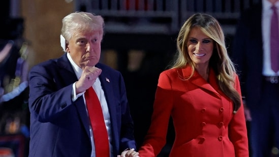Donald Trump urges people to buy Melania's memoir if they are ‘ready for the truth’ (Photo by KAMIL KRZACZYNSKI / AFP) (AFP)