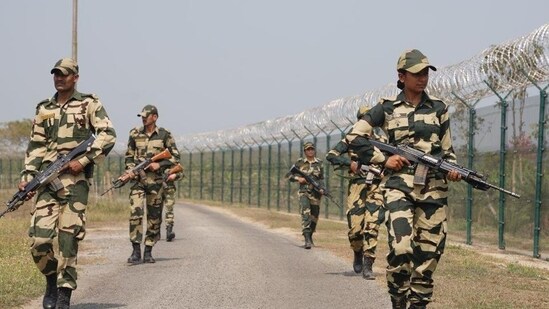 The suspected Pakistani national was arrested from the Naya Taal border post under the Sedwa police station area in Barmer. (BSF | Twitter| Representational)