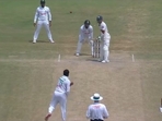 Shakib Al Hasan threw the ball at Mohammad Rizwan in another episode of meltdown during the 1st PAK vs BAN Test