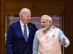 A file photo of Prime Minister Narendra Modi with US President Joe Biden. A file photo of Prime Minister Narendra Modi with US President Joe Biden.
