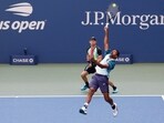 US Open 2024: Rohan Bopanna and Matthew Ebden in action.