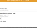 Karnataka SSLC Result 2024 Live: Exam 3 results announced (karresults.nic.in, screenshot)