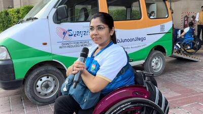 Bhavina Patel highlights the role of accessibility in para-sport. (HT Photo) Bhavina Patel highlights the role of accessibility in para-sport. (HT Photo)