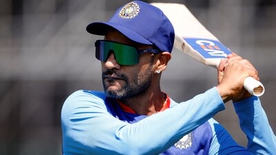 Shikhar Dhawan is back already. (Reuters)